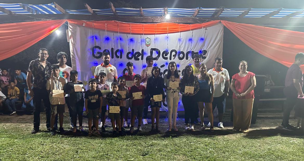 General Ballivián Se realizó la 5ta Gala del Deporte y Reconocimiento