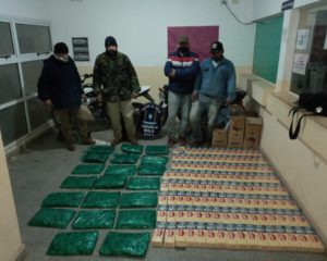 Cargamento de coca valuado en mas de 200 mil pesos.